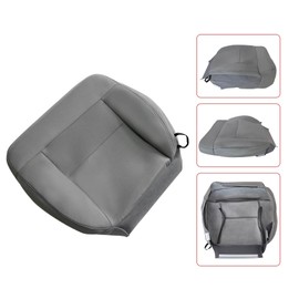 FZJDSD Flint Gray Driver Side Bottom Cloth Seat Cover Compatible with Ford F150 2004 2005 2006 2007 2008