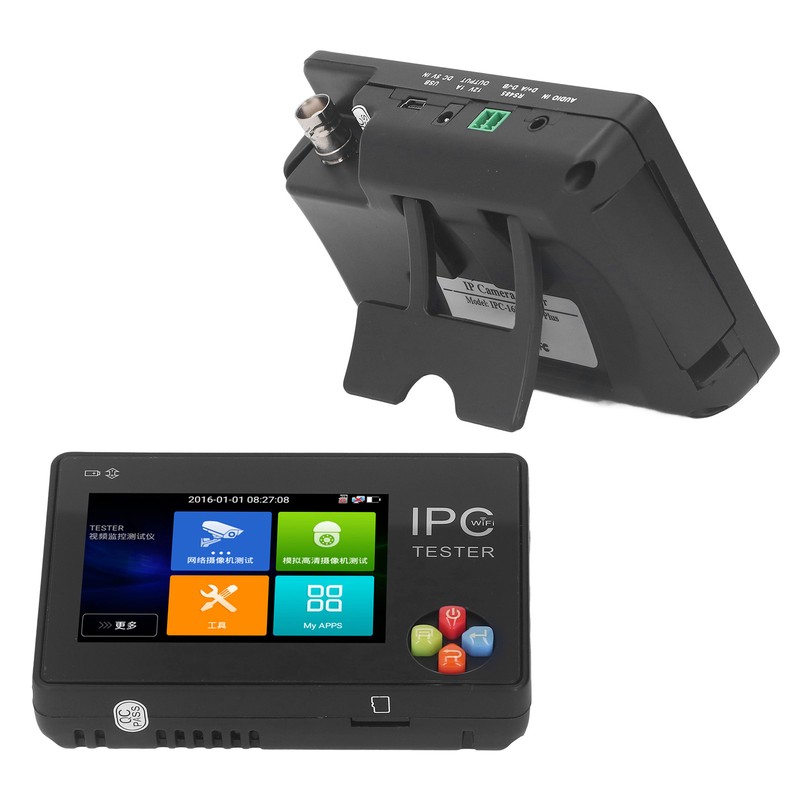 CCTV Camera Tester 3.5 Inch 4K Master Code Stream Portable