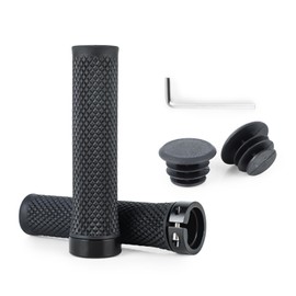 BW MTB Bike Grips – Comfortable and Grippy 130mm Bicycle Handlebar Grips