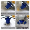 Roxx 3/4" Dry Diamond Cone Finger Chamfer Bit Milling Ceramic