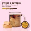 Don Francisco's Butterscotch Toffee Flavored Coffee Pods, 24 Count, Medium