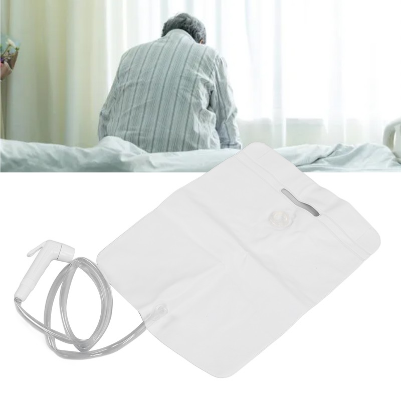 Bedside Shower Water Bag Portable Camping Shower Bag for Inflatable