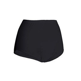 P&S Healthcare Medium Black Ladies Pouch Incontinence Brief