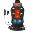 comrelax Vibrating Back Massager for Chair with Heat & Cooling,