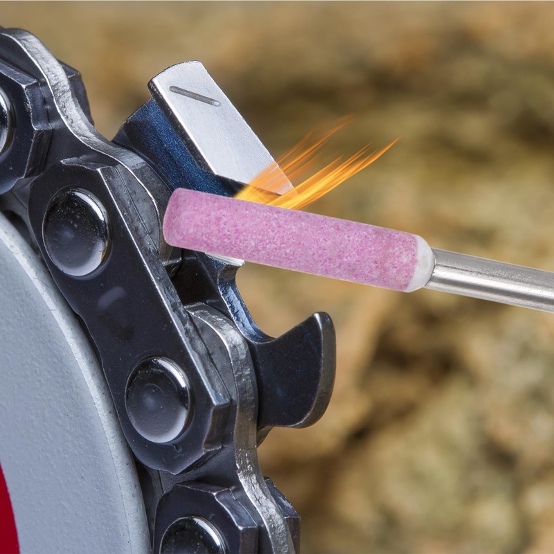 PATIKIL 18 Pcs Diamond Chainsaw Sharpener 3 Sizes High Hardness