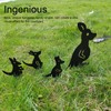 4pcs Iron Art Animal Decoration Ingenious Multi Purpose Kangaroo Plugin