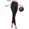 SCREENSHOT-L81901N Women Compression Yoga Pants High Waist Leggings-New Black-Large