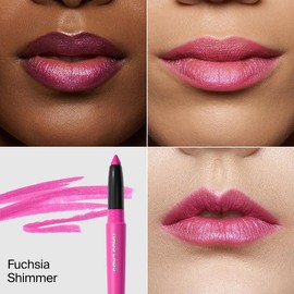 Haus Labs by Lady Gaga LIP CRAYON | LE MONSTER LIP CRAYON VEGAN LIPSTICK AND LIP LINER Gloss Lightweight - Color: Fuchsia Shimmer