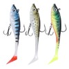Coating T Tail Soft Artificial Simulation Lure Bait Sea Fishing