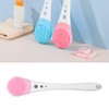Electric Body Scrubber Shower Brush Long Handle Waterproof Cordless Body