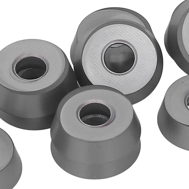 10PCS Black Coating Carbide Inserts Round CNC Turning Milling Inserts