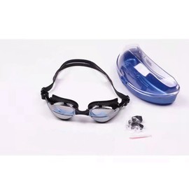 Swimming Goggles,UV Protection Swim Goggles, No Leaking, Anti Fog, Free Storage Case, Nose Clip ， for Adult Men Women And Kids 8+ -