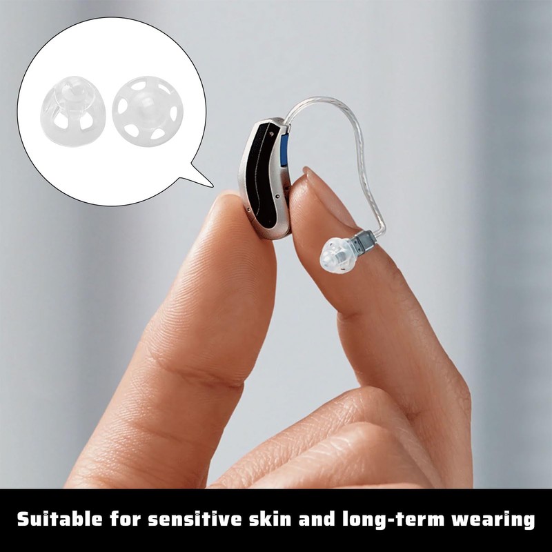 for Oticon Hearing Aid Domes,11pcs 8mm/0.31inch for Oticon Hearing Aid