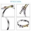 PEROMI 10Pack T Bolt Hose Clamp 58-65mm for 2" Hose