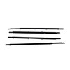munirater Chrome Weatherstrip Window Moulding Trim Seal Belt Replacement for