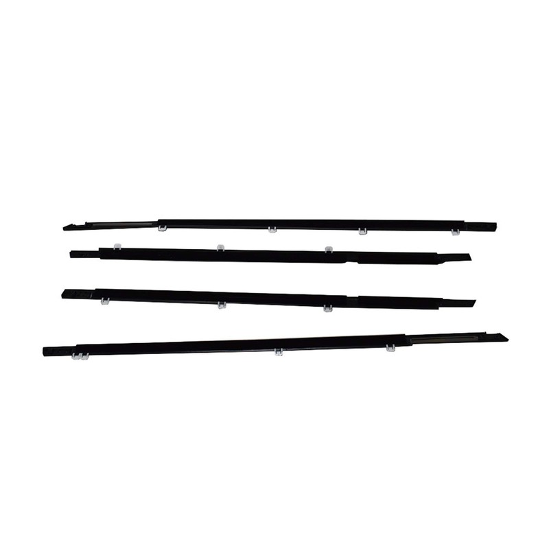 munirater Chrome Weatherstrip Window Moulding Trim Seal Belt Replacement for