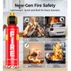 AmzBoom 2-Pack Fire Extinguisher Kit,Compact ABCK Spray for Home, Kitchen,