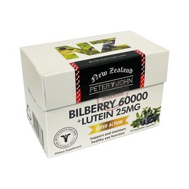 Peter & John Bilberry 60000 + Lutein 25mg 60 Capsules / 피터앤존 빌베리 60000 + 루테인 25mg 60캡슐