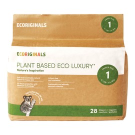 Ecoriginals Eco Nappies - Newborn Plus, 28 Pack - Size 1