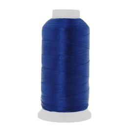 Mandala Crafts Navy Blue Heavy Duty Thread -1500 Yds Tex 70 Thread for Sewing Drapery Jeans Leather Hair - Bonded Polyester Thread Outdoor Marine Upholstery Threads
