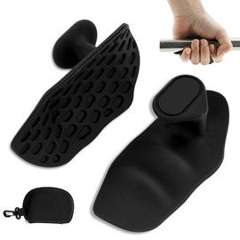 Anti-Slip Workout Grips for Weight Lifting & Pull-Ups | Rubber Gym Palm Protectors | Ergonomic Hand Grips for Deadlifts, Dumbbells & Bar Exercises | Men & Women