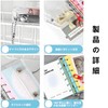 Najika Transparent Seal Binder Girls, Removable, M5, Sticker Notebook, Micro
