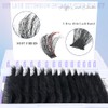 Yaiseiko Fluffy Lash Clusters 300D Thick Long 12-25mm Volume Cluster