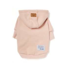 FLOT Designer Dog Hoodie Premium Materials Tailored Fit Plain Trendy Designed and Made in Korea (Pink) Large