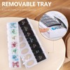 Geepen 7 Day Pill Organizer, Weekly Pill Organize Case, 14