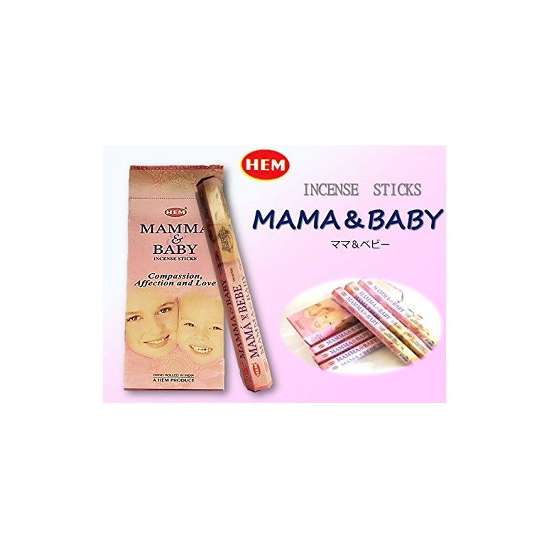 HEM(Hem)/Incense Sticks/Mom & Baby/1 Case (Box of 20 x 6