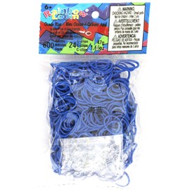 Rainbow Loom Jelly Band Refills - Ocean Blue