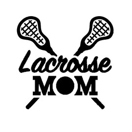 Lacrosse Mom Sticks NOK Decal Vinyl Sticker |Cars Trucks Vans Walls Laptop| Black |5.5 x 5.3 in|NOK2297