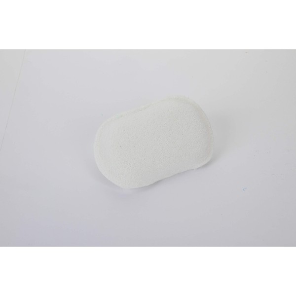 Bass Brushes | Esthetician Grade Bath & Body Handpad | Premium Nylon | High Density Fibers | Snowy White Finish | Model S66 - SYW