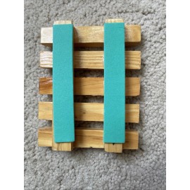 Unbranded wooden soap dish holder