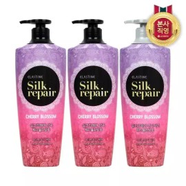 Elastin [신세계라이브쇼핑]엘라스틴 실크 체리블라썸 샴푸/린스 550ml 3개(4종 택1) [린스 3개] [Shinsegae Live Shopping] Elastine Silk Cherry Blossom Shampoo/Conditioner 550ml 3 pieces (Choose 1 from 4 types) [3 Conditioners]