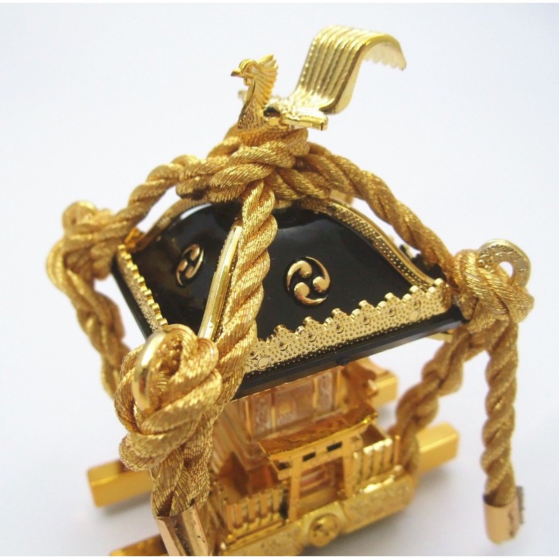 Decorative Mini 神輿 Black (BS201 – 202 – 2) 縁起物 Interior Decoration mikosi Float