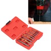 10PCS Screw Extractor Set Heavy Duty Bolt Extractor Set Left