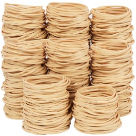 AMUU Rubber Bands 500pcs Size#18 Elastic Rubber Bands for Office Supplies, School, Home, for money,flower