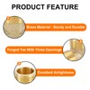 uxcell Brass Tee Swivel Pipe Fitting, G3/4" (Female x Male