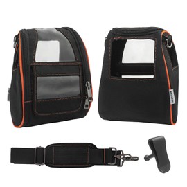 EXCEPRINT Carrying Case for Zebra ZQ630 & QLN420 - Portable Thermal Label Printer Bag with Shoulder Strap and Belt Clip, Easy Transport and Protection, Convenient Label Access