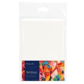Deli EC270-A6 Finenolo 300 GSM Heavyweight A6 Watercolor Paper, 16 Sheets