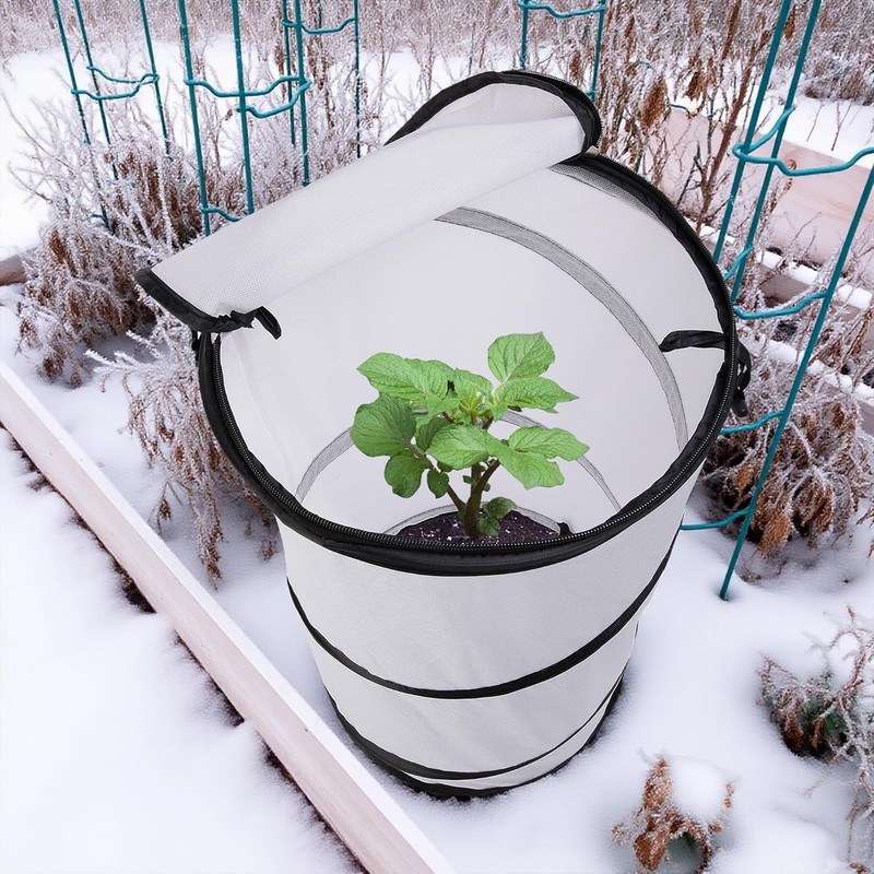 3 Pcs Pop Up Winter Frost Plant Cover, Garden Plants
