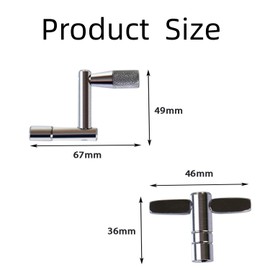 Universal Drum Kit Accessories Z T Drum Keys 3Pcs Drum Tuning Key with 1Pcs Continuous Standard Motion Speed key