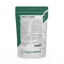 Saporepuro Citrus Fibre 250 g - Ideal for ijs, Sauzen, Kazen, Toppings, Baked - Verdikkingsmiddel, Emulsifier