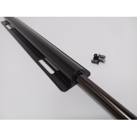 12-Inch Long Expendable and Reversible Pullout Closet Wardrobe Valet Rod with Installation screws (Oil-Rubbed Bronze)