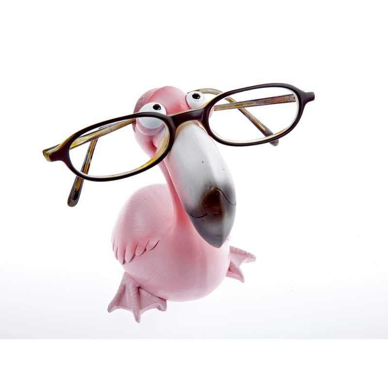 By Bers Glasses Holder Die _Vogel-Design Hand-Painted Animal Real Funny