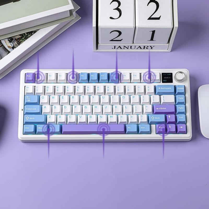 Aula F75 MAX Wireless Mechanical Keyboard with TFT Screen and