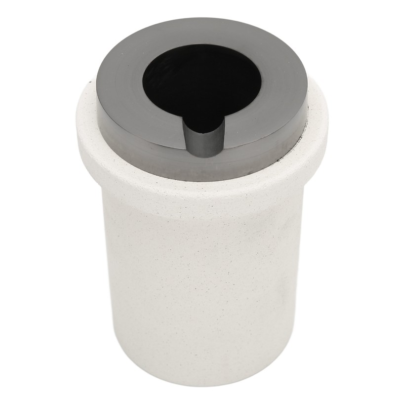 Graphite Crucible Set Induction Gold Melting Furnace High Temperature Resistant