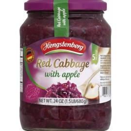 Hengstenberg Red Cabbage Apple 24 oz (Pack of 6)