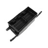 ANTUKO Lower Radiator Grille Shutter with Actuator Motor Replacement for